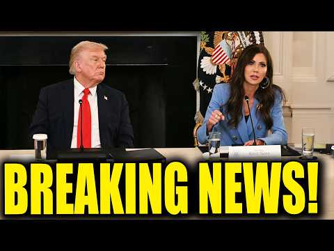 Thumbnail for SHOCK BREAKING: TRUMP FIRES KRISTI NOEM, WHITE HOUSE CHAOS ERUPTS!