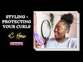 Maintaining Healthy Curls w/ Aussie: Styling + Protecting Your 4B/4C Hair