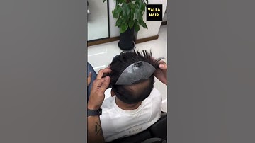 Clip on Hair Extensions Men I Hair Patch Clip I Hair Fixing with Clip #clipinextensions