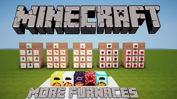 Minecraft Mod Showcase -  More Furnaces (Mod Review)