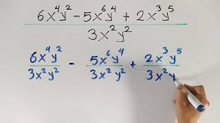 División De Un Polinomio Entre Un Monomio Educa Abc 720P, H264