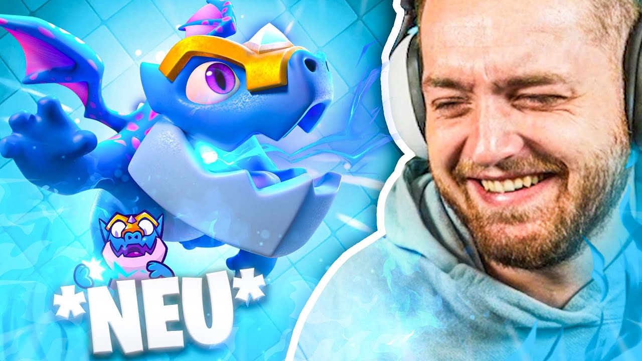 😍😱Neue LIEBLINGSKARTE! - Evo Elektro Drache!! | DRAGONMAX ist BACK in Clash Royale!