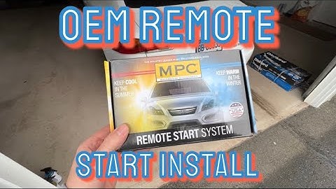 Lexus Remote Start Install! MPC Kit Remote Start DIY for 2017 Lexus IS350!