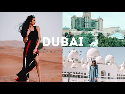 TRAVEL VLOG | DUBAI | burj khalifa, grand mosque, global village, ferrari world, dubai mall + more