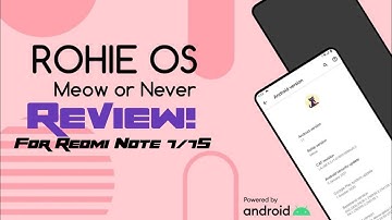 RohieOS CAF Edition Review For Redmi Note 7/7S | Meow Or Never???