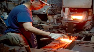 日本の打刃物を作るプロセス。世界が認める堺の刃物製作所。