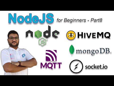 WebSocket Server | Socket.IO | MQTT | NodeJS for Beginners - Part8 | Urdu | Hindi