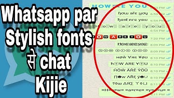 How to Change Font Style in Any Android Device [Root] Whatsapp Tips & Tricks