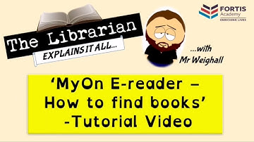 MyON Video 2 - How to Find a Book
