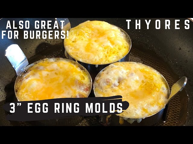 Egg Rings, Egg Rings For Frying Eggs And Egg Muffins, Egg Mold For