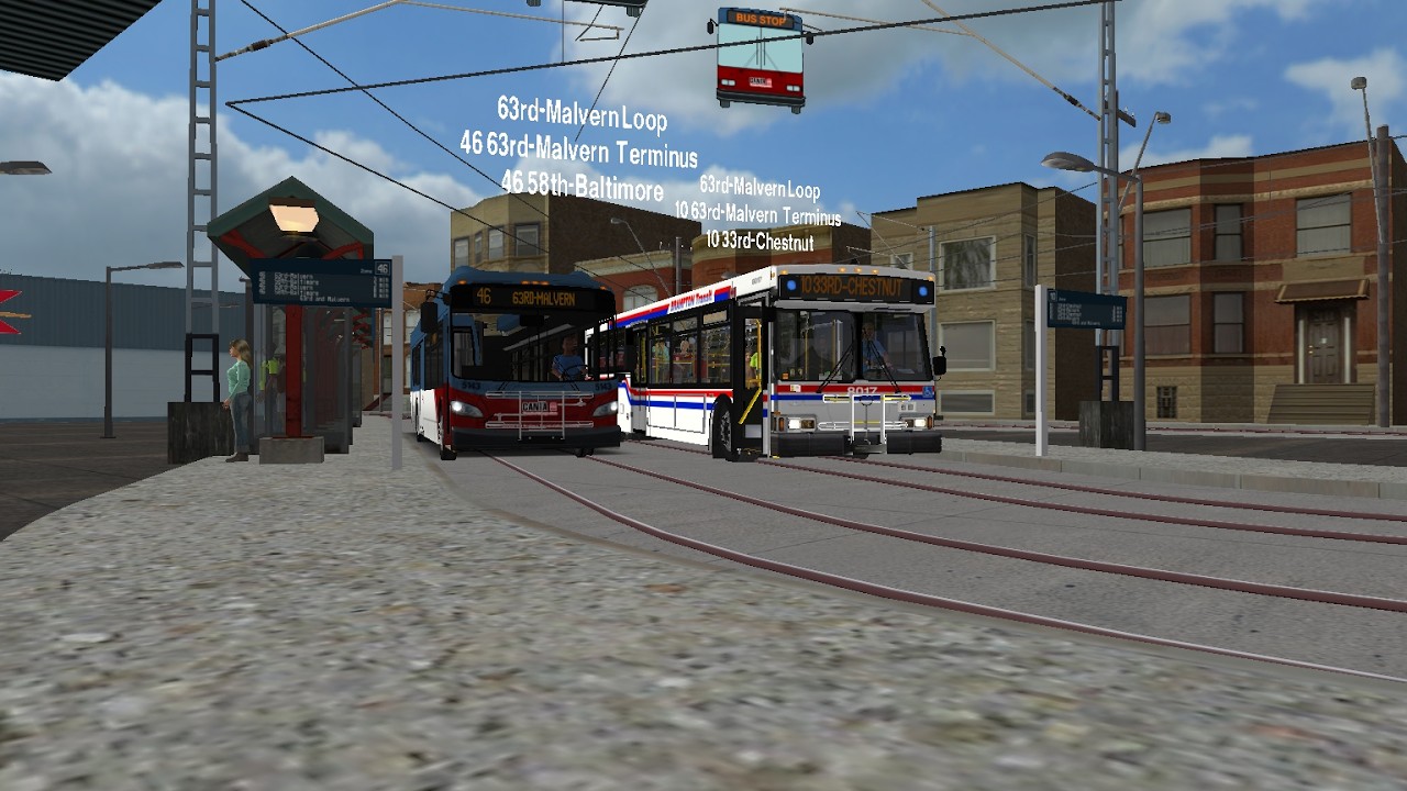 Roundtrip evening rush on the  RT 10| OMSI 2