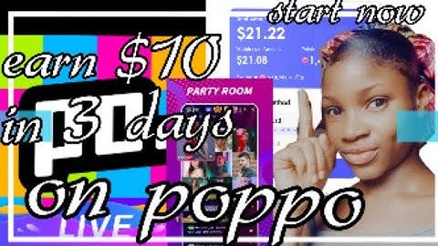 How to make money 💰 online with Poppolive stream app||$100 daily