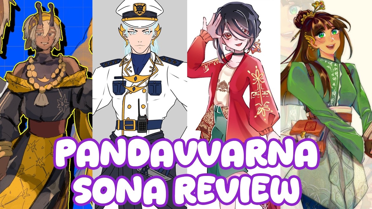 LANJUT LIAT DESIGN KERNE! PANDAVVARNA PERSONA REVIEW PART 2【PANDAVVA】