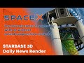 SpaceX Launch table complexity and Sound suppression system. Boca Chica June 18 2021