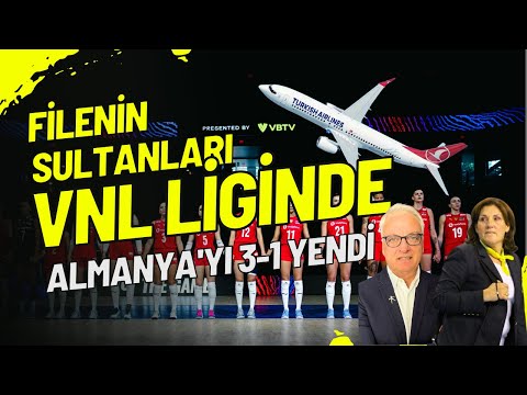 Filenin Sultanları VNL Liginde Almanya'yı 3-1 Yendi