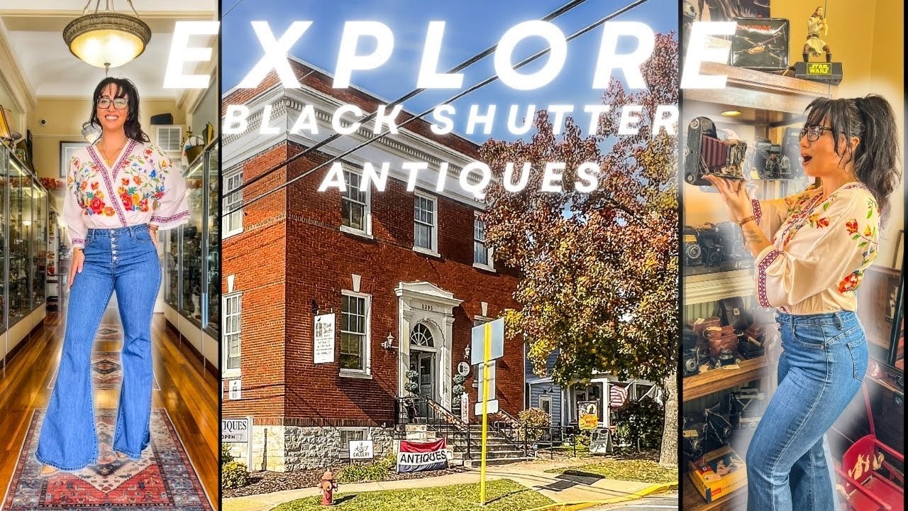 THRIFT WITH ME Black Shutter Antiques in Stephens City VA YouTube