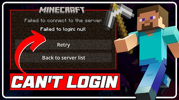 Fix Minecraft FAILED TO LOGIN: NULL Error || Failed to Connect to the Server [SOLVED]