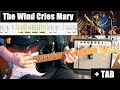 The wind cries mary   tab