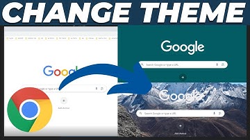 How to change Color Theme and Background Image in Google Chrome Browser | Dark Light Themes