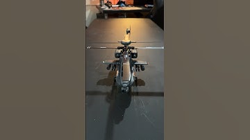 Sights & Sounds of an RC Apache Helicopter