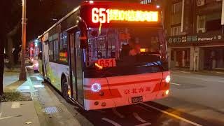 台北客運 BJ6123C7NJD 651路 106-U5