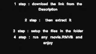 how to run rmvb movie on classic madia player.flv