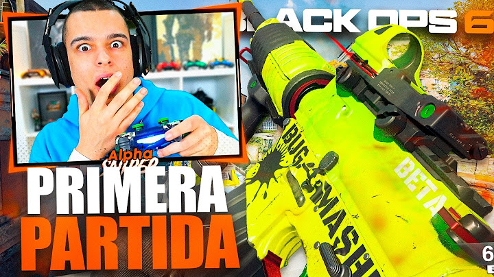 Mi PRIMERA PARTIDA EN CALL OF DUTY BLACK OPS 6