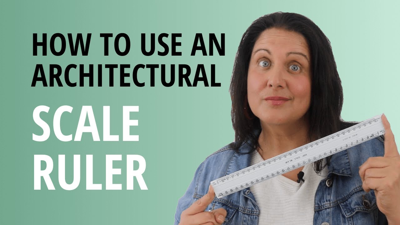 How To Use An Architectural Scale Ruler (Metric) 