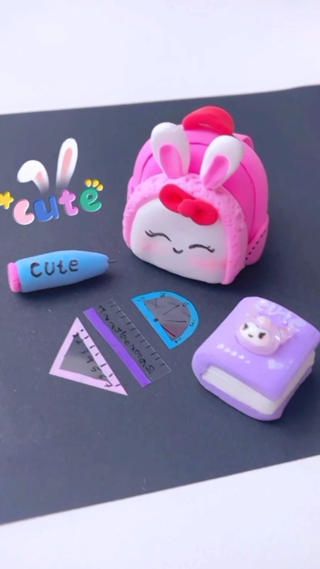 miniature craft (clay art) #shorts #tonniartandcraft #love #craft #diy
