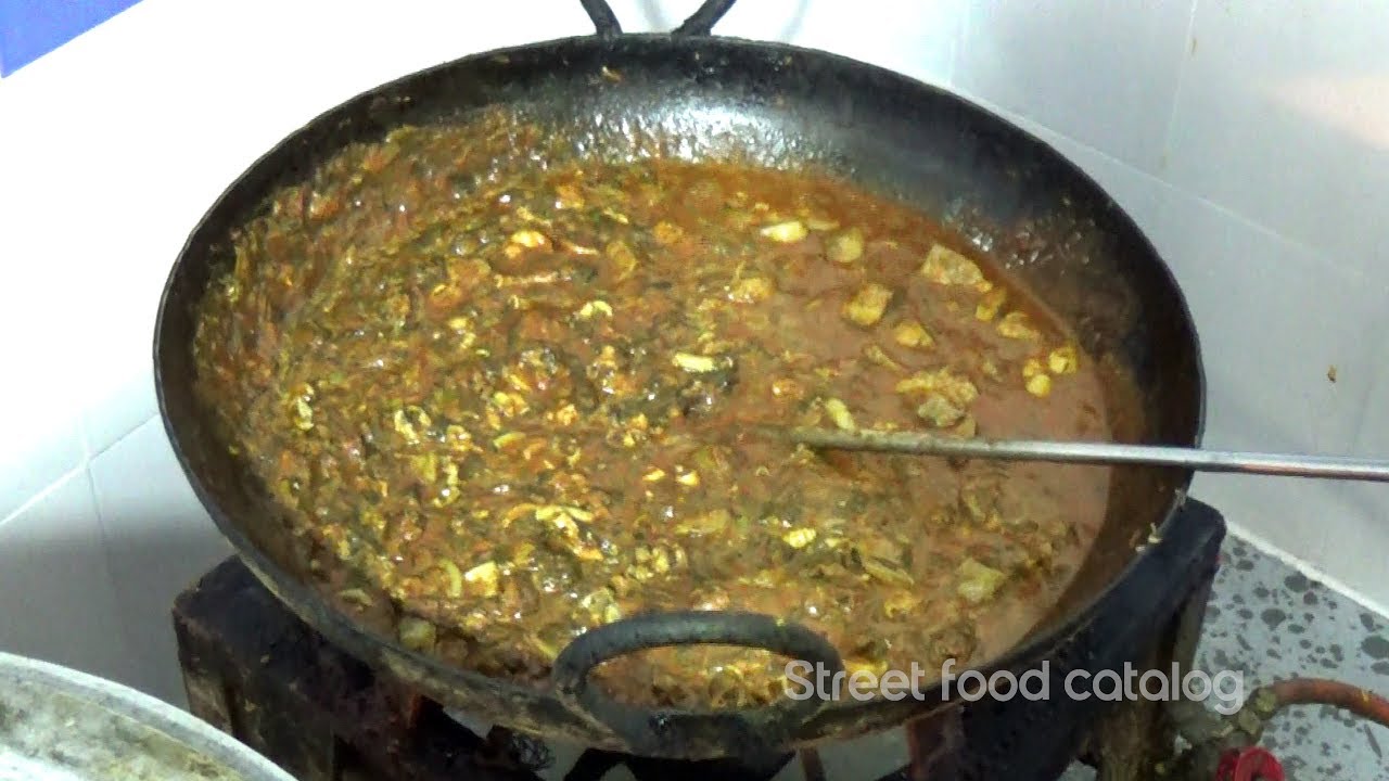 Lamb Intestine Recipe | Gongura Boti Curry | Spicy Boti Curry | Goat Intestine Curry | Street Food | Street Food Catalog