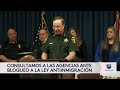 Política antimigratoria: Gobernador Ron DeSantis apoya arrestos migratorios y causa controversia