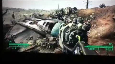 Fallout 3 Crashed Alien ship