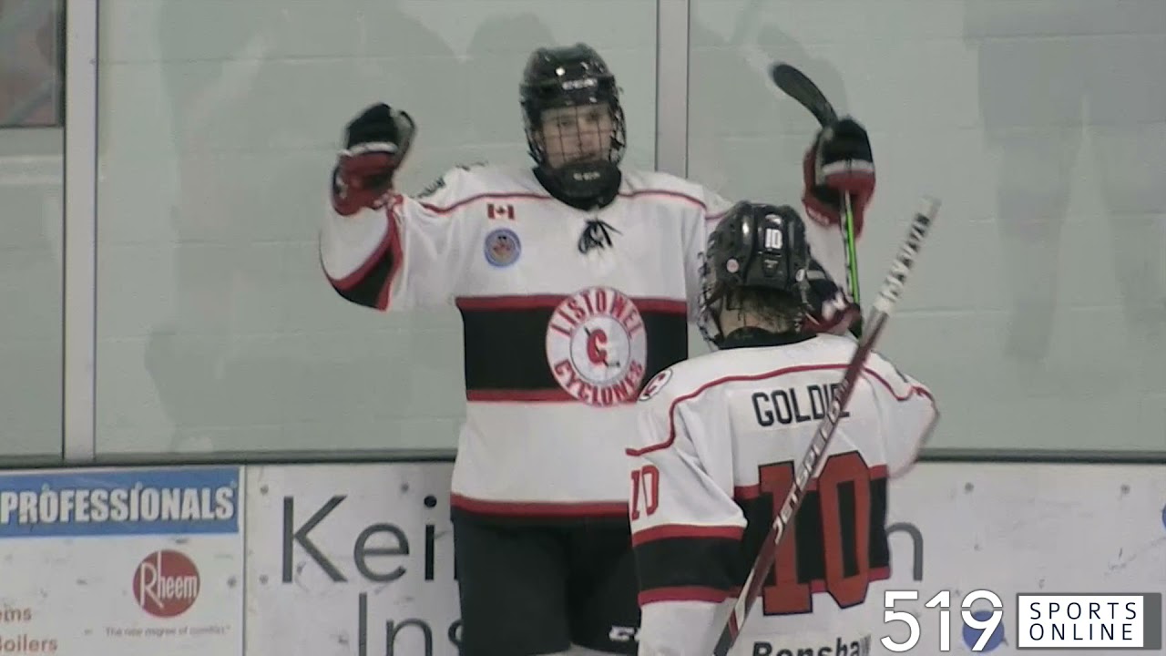 GOJHL - Ayr Centennials vs Listowel Cyclones