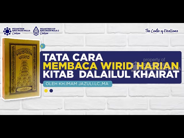 Tutorial Membaca Wirid Harian Kitab Dalailul Khairat class=