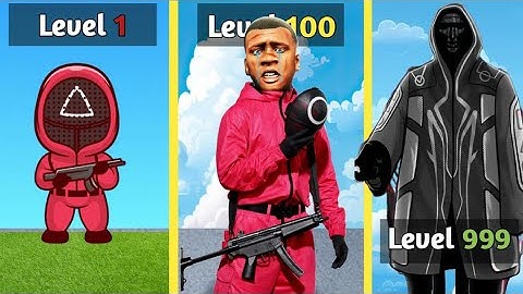 Franklin Became FRONT MAN of SQUID GAME in GTA 5
