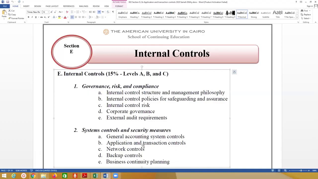 Section E 2 Systems controls Lec 09 - YouTube
