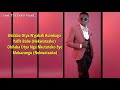 John Blaq - Nekwataako (Lyrics)