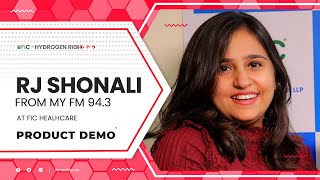 My FM, RJ Shonali - Live Demo of FIC Hydrogen Rich Alkaline Water Ionizer screenshot 2