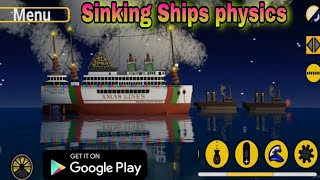 Christmas Ship in the FREE 2D Ship Sinking Simulator! By @Tophat-animatez