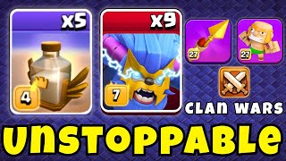 Clash of Clans TH17 Clan Wars – Super Yeti Attack Strategy Explained