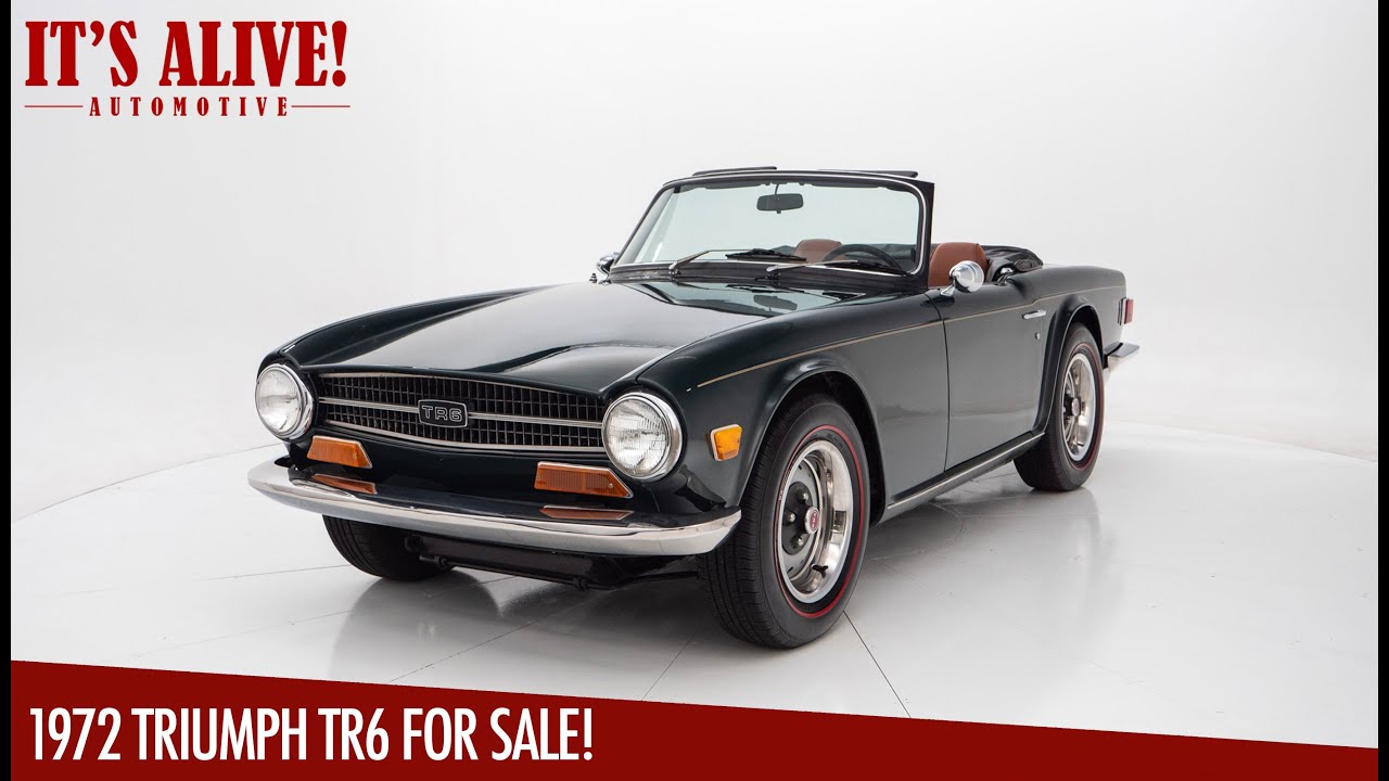 1972 Triumph TR6 | Classic Jaguar E-Type, XK Restoration and Sales