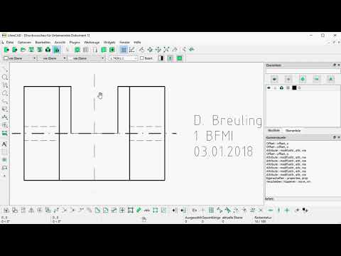 LibreCAD 03: Zeichnung