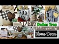 DOLLAR TREE DIY | VALENTINES HOME DECOR | BUFFALO CHECK FARMHOUSE DECOR 2020