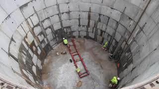 Scottish Water Tunnel Water Main Under River Irvine At Kilmarnock And Prevent Disruption To Fish