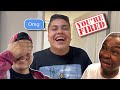 I GOT FIRED PRANK!