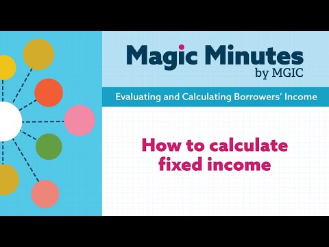 Calculating Fixed Income - video from MGIC