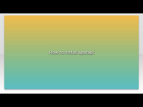 How to install aparapi