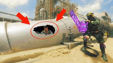 the NEW CRAZIEST GLITCH SPOT on RUST in MODERN WARFARE 3?!?!!? HIDE N