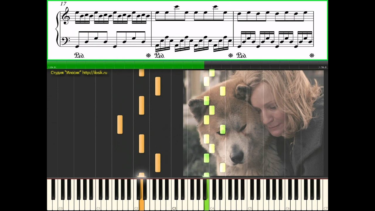 Хатико песня дмитриенко. Ноты Goodbye Хатико. Хатико на пианино. Хатико Goodbye Ноты для фортепиано. Хатико на синтезаторе.