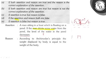(a) If both assertion and reason are true and the reason is the correct explanation of the asser...